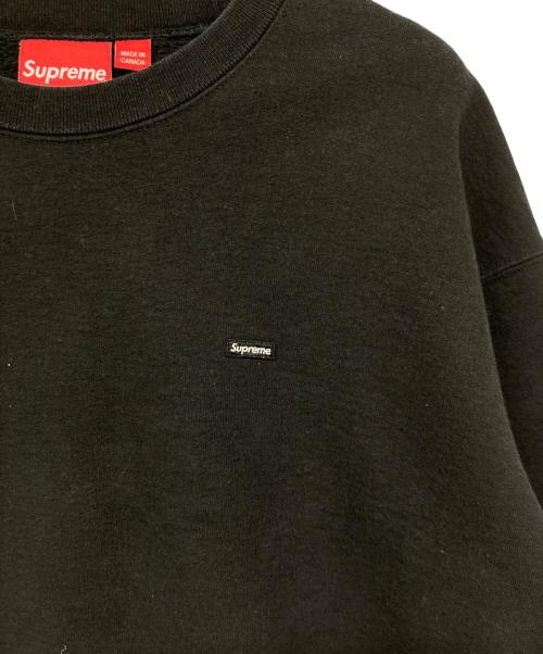 SUPREME（シュプリーム）SUPREME (シュプリーム) Small Box Crewneck ブラック サイズ:Lの古着・服飾アイテム