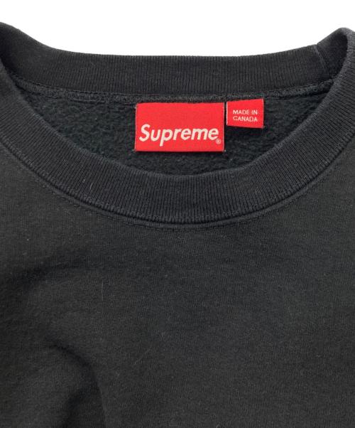 SUPREME（シュプリーム）SUPREME (シュプリーム) Small Box Crewneck ブラック サイズ:Lの古着・服飾アイテム