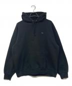 SUPREMEシュプリーム）の古着「SMALL BOX Hooded Sweatshirt」｜ブラック