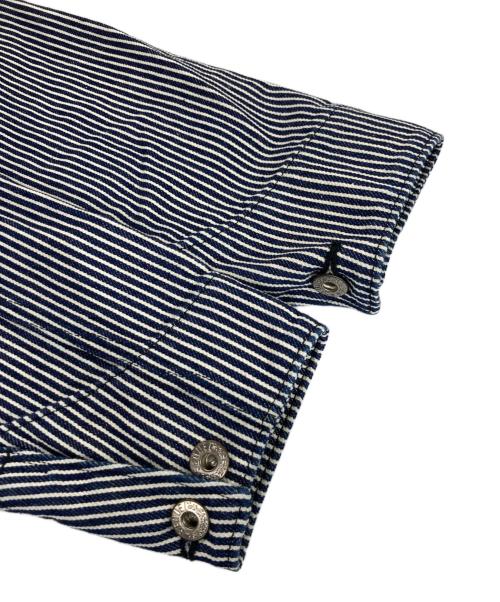 SEQUEL（シークエル）SEQUEL (シークエル) COVERALL HICKORY / カバーオール ヒッコリー ネイビー サイズ:Sの古着・服飾アイテム