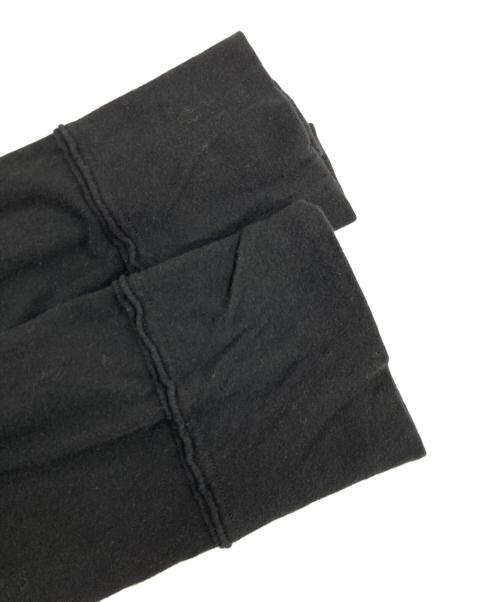 Y's（ワイズ）Y's (ワイズ) コットン ウール ロングパーカー ブラック サイズ:2の古着・服飾アイテム