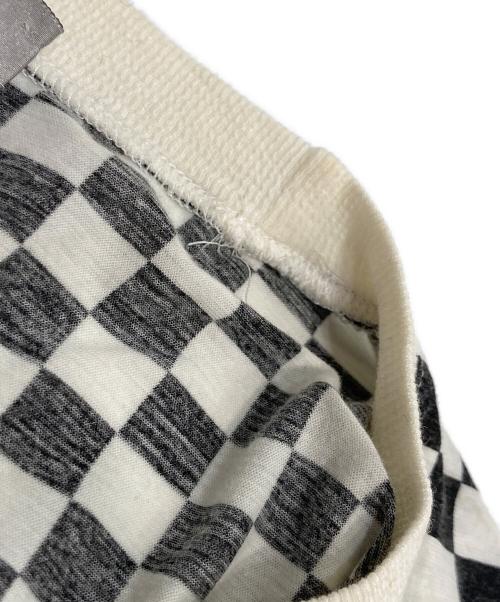 DIOR HOMME（ディオール オム）DIOR HOMME (ディオール オム) 06SS チェッカーフラッグTee ホワイト×ブラック サイズ:XSの古着・服飾アイテム