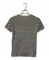 DIOR HOMME (ディオール オム) 06SS チェッカーフラッグTee ホワイト×ブラック サイズ:XS：14000円