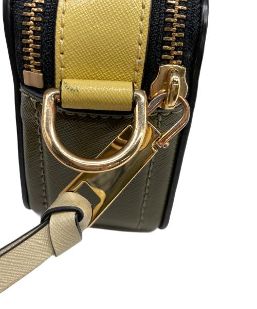 MARC JACOBS（マークジェイコブズ）MARC JACOBS (マークジェイコブズ) THE SNAPSHOT / ザ スナップショット カメラバッグ イエロー×ブルーの古着・服飾アイテム