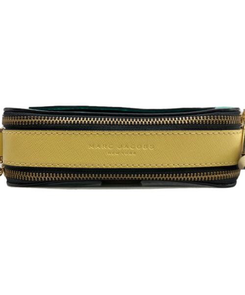 MARC JACOBS（マークジェイコブズ）MARC JACOBS (マークジェイコブズ) THE SNAPSHOT / ザ スナップショット カメラバッグ イエロー×ブルーの古着・服飾アイテム