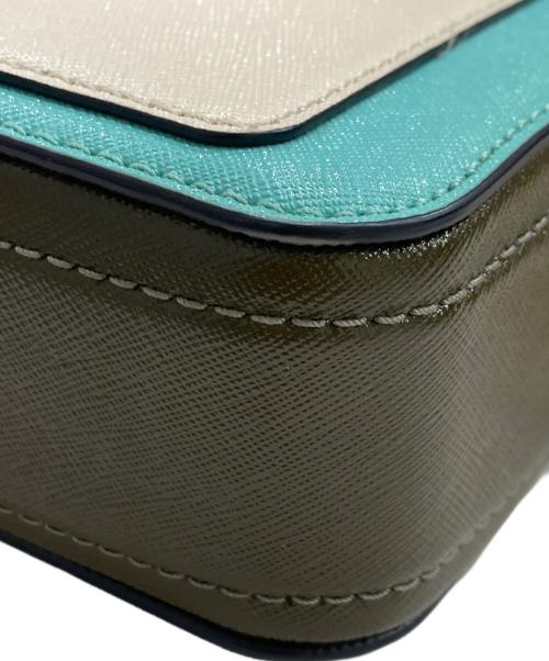 MARC JACOBS（マークジェイコブズ）MARC JACOBS (マークジェイコブズ) THE SNAPSHOT / ザ スナップショット カメラバッグ イエロー×ブルーの古着・服飾アイテム