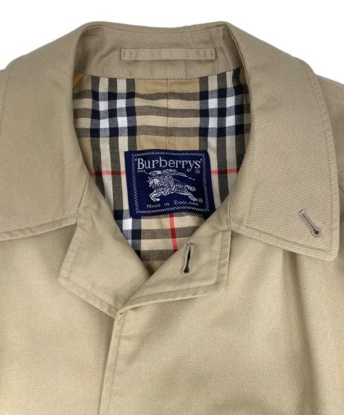 Burberry's（バーバリーズ）Burberry's (バーバリーズ) ラグラン ステンカラーコート ベージュ サイズ:44の古着・服飾アイテム