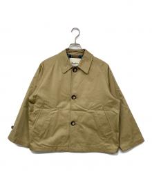 Gymphlex×RAY BEAMS（ジムフレックス×レイ ビームス）の古着「ラグランジャケット」｜ベージュ