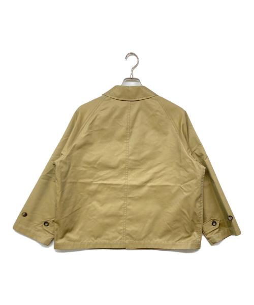 Gymphlex（ジムフレックス）Gymphlex (ジムフレックス) RAY BEAMS (レイ ビームス) ラグランジャケット ベージュ サイズ:12の古着・服飾アイテム