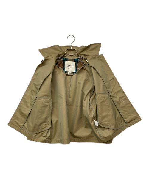 Gymphlex（ジムフレックス）Gymphlex (ジムフレックス) RAY BEAMS (レイ ビームス) ラグランジャケット ベージュ サイズ:12の古着・服飾アイテム