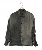 DEVOAデヴォア）の古着「ビスコースシャツ」｜グレー