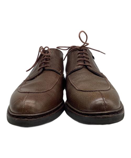 PARABOOT（パラブーツ）PARABOOT (パラブーツ) PREVERT Uチップシューズ ブラウン サイズ:8の古着・服飾アイテム