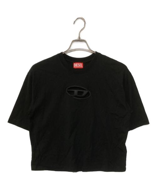 DIESEL（ディーゼル）DIESEL (ディーゼル) T-ROWY-OD Tシャツ　ロゴTシャツ ブラック サイズ:XSの古着・服飾アイテム