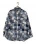 BEAMS（ビームス）の古着「WORK Patchwork BLUE P/W / パッチワークシャツ」｜ブルー