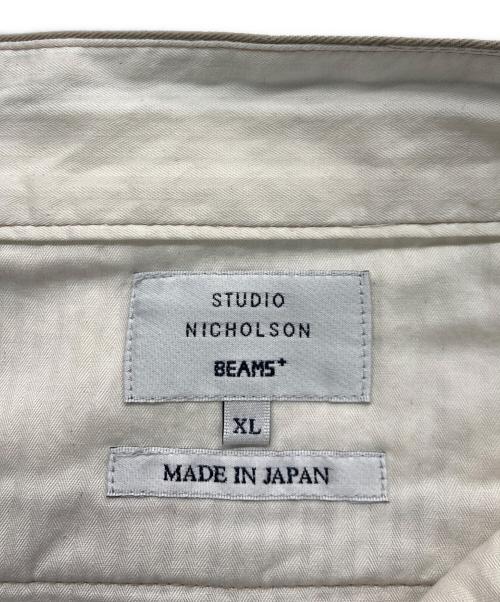 STUDIO NICHOLSON（スタジオ ニコルソン）STUDIO NICHOLSON (スタジオ ニコルソン) 【別注】STUDIO NICHOLSON / ALVY DOUBLE PLEAT PANT / ダブルプリーツパンツ ベージュ サイズ:XLの古着・服飾アイテム