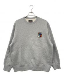 PALACE×BEAMS PLUS（パレス×ビームスプラス）の古着「別注 PALACE GRAPHIC CREW / クルーネックスウェット」｜グレー
