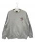 PALACE（パレス）の古着「別注 PALACE GRAPHIC CREW / クルーネックスウェット」｜グレー
