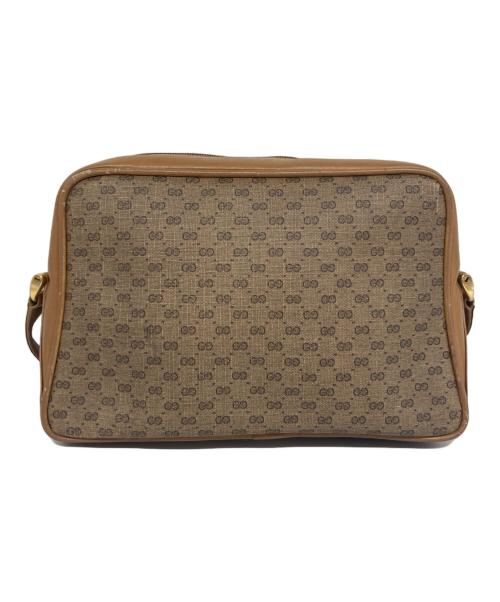 GUCCI（グッチ）GUCCI (グッチ) OLD GUCCI マイクロGG シェリーライン ショルダーバッグ ベージュの古着・服飾アイテム
