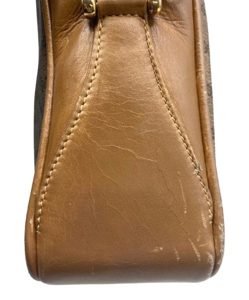 GUCCI（グッチ）GUCCI (グッチ) OLD GUCCI マイクロGG シェリーライン ショルダーバッグ ベージュの古着・服飾アイテム