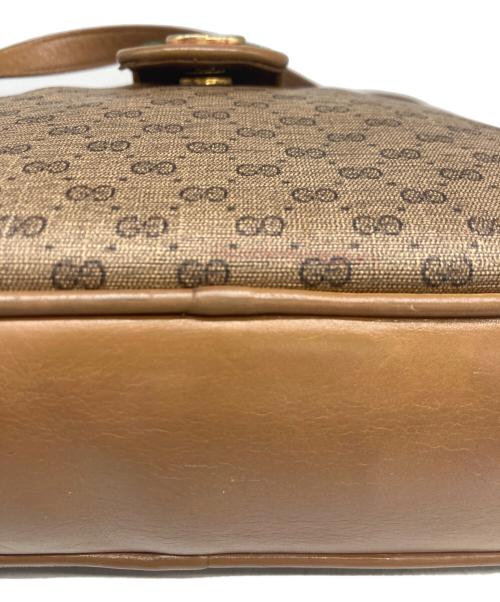GUCCI（グッチ）GUCCI (グッチ) OLD GUCCI マイクロGG シェリーライン ショルダーバッグ ベージュの古着・服飾アイテム