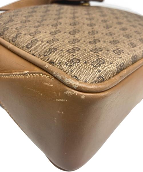 GUCCI（グッチ）GUCCI (グッチ) OLD GUCCI マイクロGG シェリーライン ショルダーバッグ ベージュの古着・服飾アイテム