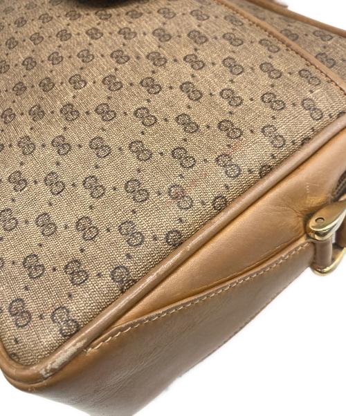 GUCCI（グッチ）GUCCI (グッチ) OLD GUCCI マイクロGG シェリーライン ショルダーバッグ ベージュの古着・服飾アイテム