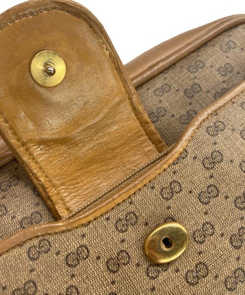 GUCCI（グッチ）GUCCI (グッチ) OLD GUCCI マイクロGG シェリーライン ショルダーバッグ ベージュの古着・服飾アイテム