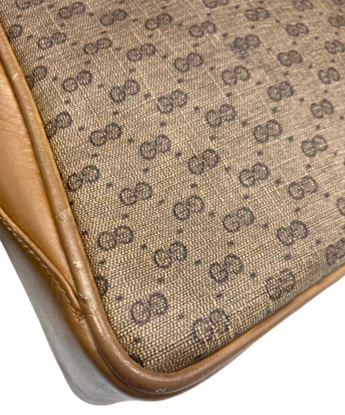 GUCCI（グッチ）GUCCI (グッチ) OLD GUCCI マイクロGG シェリーライン ショルダーバッグ ベージュの古着・服飾アイテム