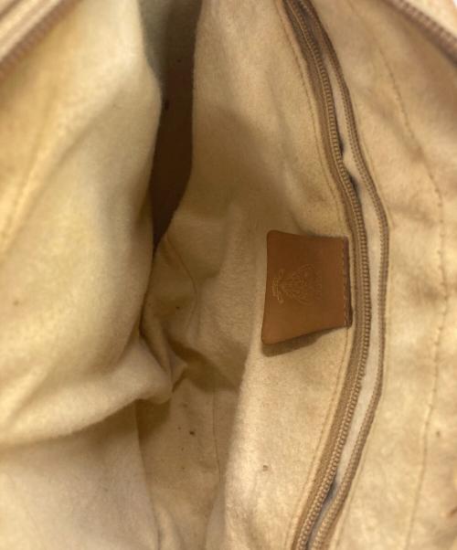 GUCCI（グッチ）GUCCI (グッチ) OLD GUCCI マイクロGG シェリーライン ショルダーバッグ ベージュの古着・服飾アイテム