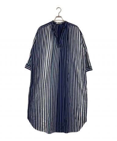 中古・古着通販】ne quittez pas (ヌキテパ) ストライプワンピース