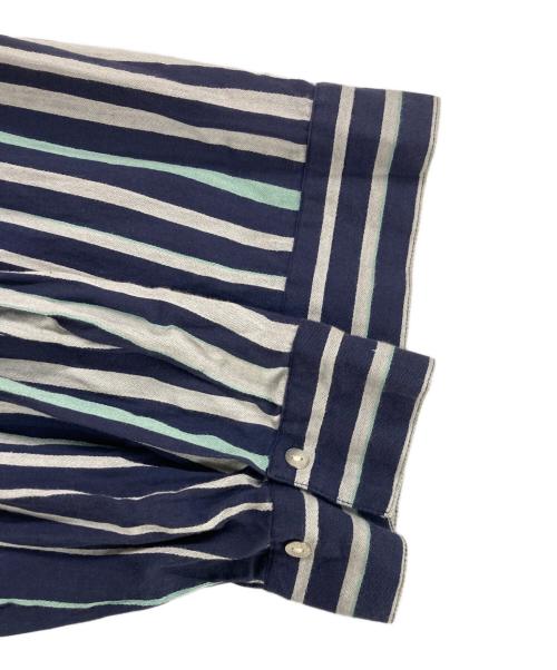 ne quittez pas（ヌキテパ）ne quittez pas (ヌキテパ) ストライプワンピース ネイビー サイズ:Fの古着・服飾アイテム