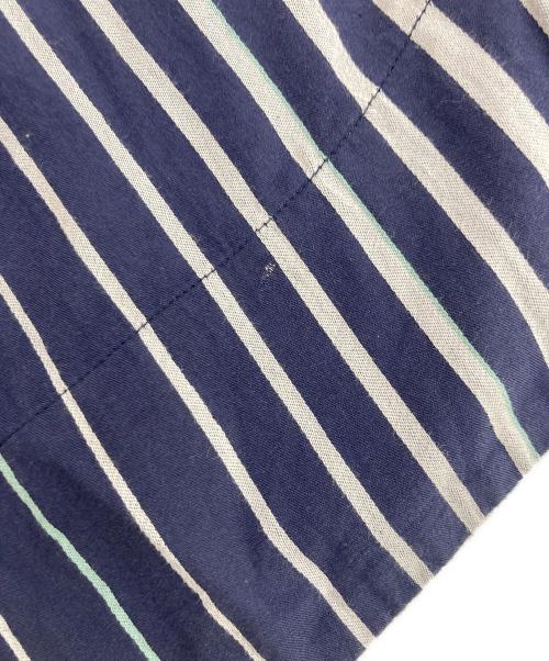 ne quittez pas（ヌキテパ）ne quittez pas (ヌキテパ) ストライプワンピース ネイビー サイズ:Fの古着・服飾アイテム