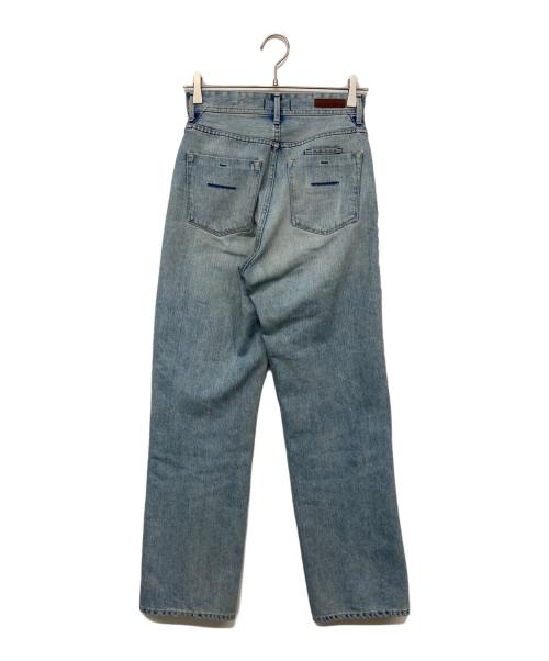 YANUK（ヤヌーク）YANUK (ヤヌーク) Trick Really Light ボーイズストレート LEA デニムパンツ インディゴ サイズ:25の古着・服飾アイテム