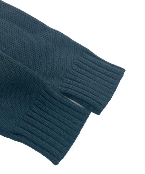 Zanone（ザノーネ）Zanone (ザノーネ) ミドルゲージ ニット ジャケット 810740 Z0229 グリーン サイズ:44の古着・服飾アイテム