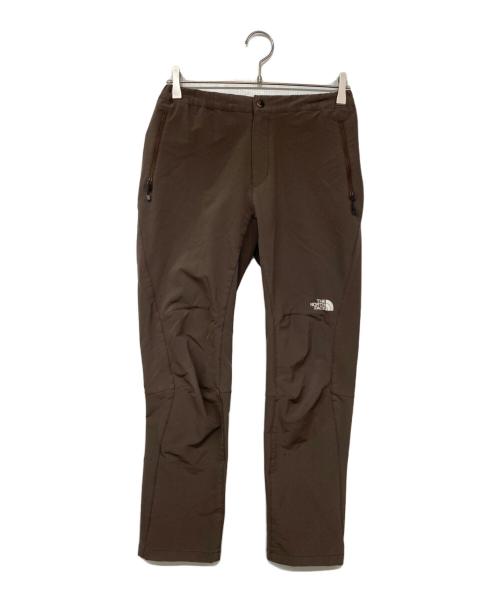 THE NORTH FACE（ザ ノース フェイス）THE NORTH FACE (ザ ノース フェイス) ロングパンツ アルパインライトパンツ ブラウン サイズ:Lの古着・服飾アイテム