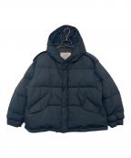 STAMMBAUM×JOURNAL STANDARD L’essageシュタンバウム×ジャーナルスタンダードレサージュ）の古着「別注リップストップショートダウンジャケット」｜ネイビー