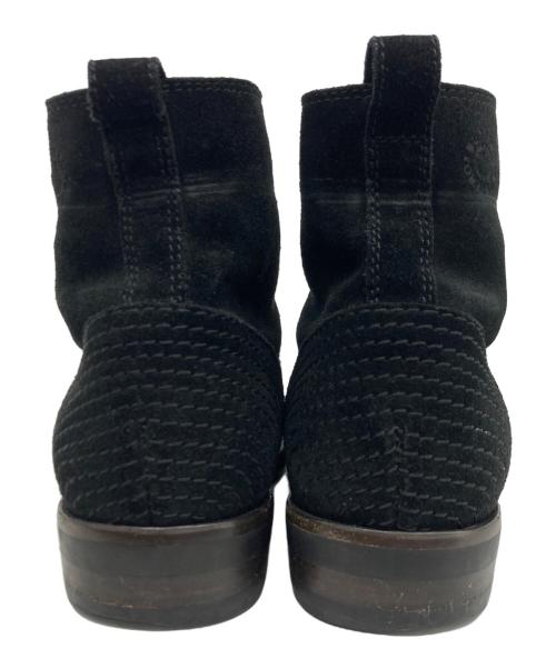 BUTTERO（ブッテロ）BUTTERO (ブッテロ) スエードレースアップブーツ ブラック サイズ:40 1/2の古着・服飾アイテム