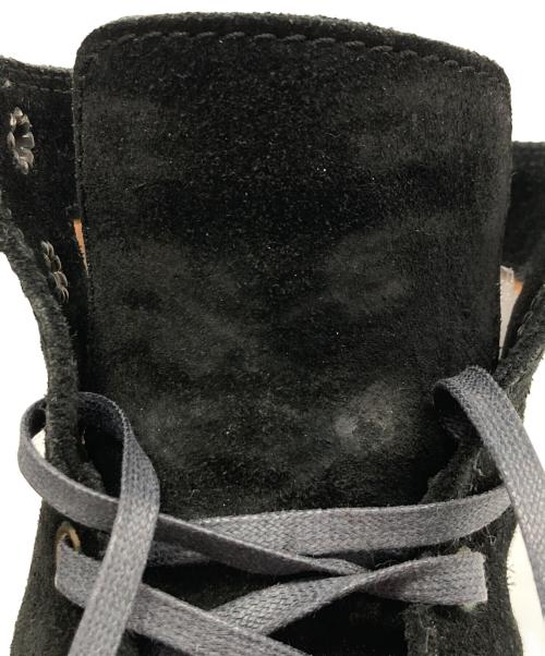 BUTTERO（ブッテロ）BUTTERO (ブッテロ) スエードレースアップブーツ ブラック サイズ:40 1/2の古着・服飾アイテム