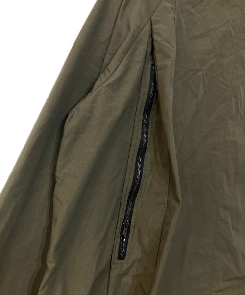 KLASICA（クラシカ）KLASICA (クラシカ) BURRY LITEナイロンステンカラーコート オリーブ サイズ:3の古着・服飾アイテム
