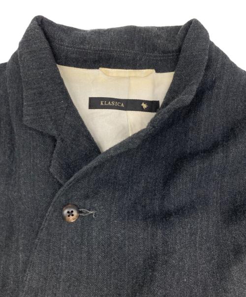KLASICA（クラシカ）KLASICA (クラシカ) ウール燕尾コート グレー サイズ:3の古着・服飾アイテム