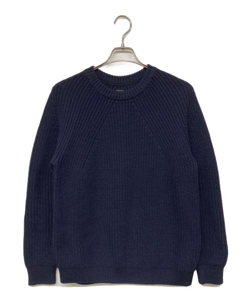 BATONER（バトナ―）BATONER (バトナ―) SIGNATURE CREW NECK ネイビー サイズ:１の古着・服飾アイテム