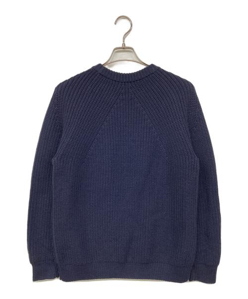 BATONER（バトナ―）BATONER (バトナ―) SIGNATURE CREW NECK ネイビー サイズ:１の古着・服飾アイテム