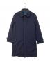 BROOKS BROTHERS（ブルックスブラザーズ）の古着「中綿ステンカラーコート」｜ネイビー