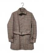 MACKINTOSH PHILOSOPHYマッキントッシュ フィロソフィー）の古着「ライナー付きチェックステンカラーコート」｜グレー