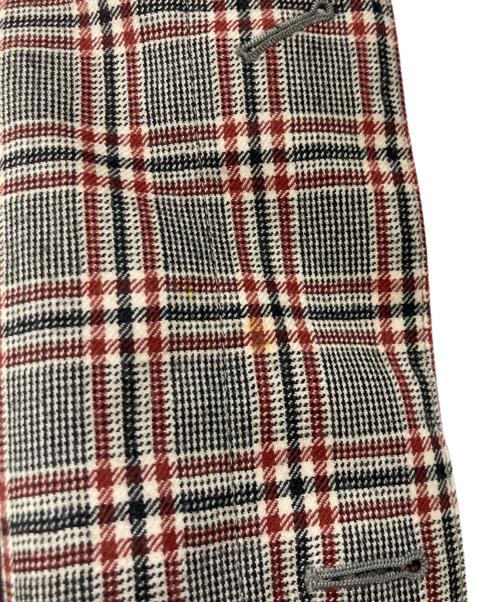 MACKINTOSH PHILOSOPHY（マッキントッシュ フィロソフィー）MACKINTOSH PHILOSOPHY (マッキントッシュ フィロソフィー) ライナー付きチェックステンカラーコート グレー サイズ:38の古着・服飾アイテム