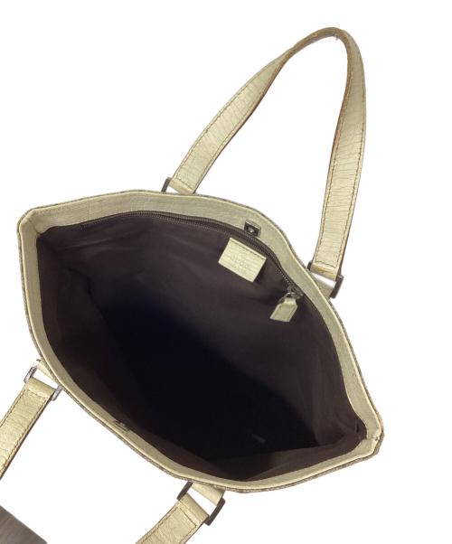 GUCCI（グッチ）GUCCI (グッチ) グッチ GGスプリーム トートバッグ ベージュの古着・服飾アイテム