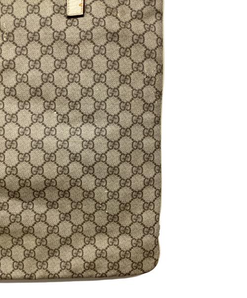 GUCCI（グッチ）GUCCI (グッチ) グッチ GGスプリーム トートバッグ ベージュの古着・服飾アイテム