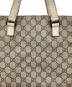 中古・古着 GUCCI (グッチ) グッチ GGスプリーム トートバッグ ベージュ：12000円