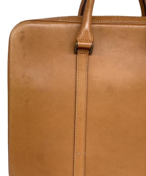 土屋鞄（ツチヤカバン）土屋鞄 (ツチヤカバン) ラウンドジップレザーブリーフケース ブラウンの古着・服飾アイテム