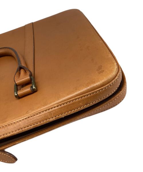 土屋鞄（ツチヤカバン）土屋鞄 (ツチヤカバン) ラウンドジップレザーブリーフケース ブラウンの古着・服飾アイテム